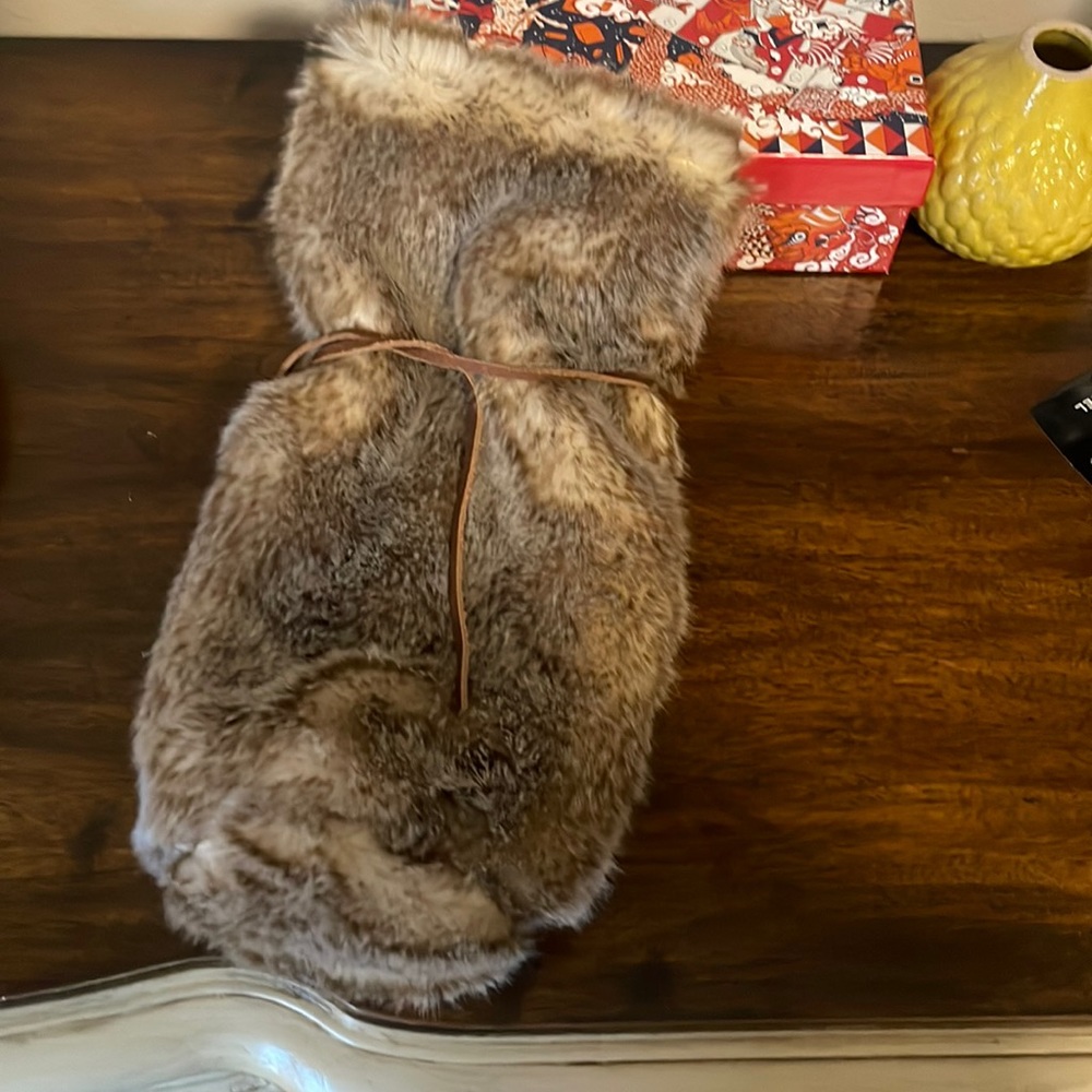 Restoration Hardware bottle cozy